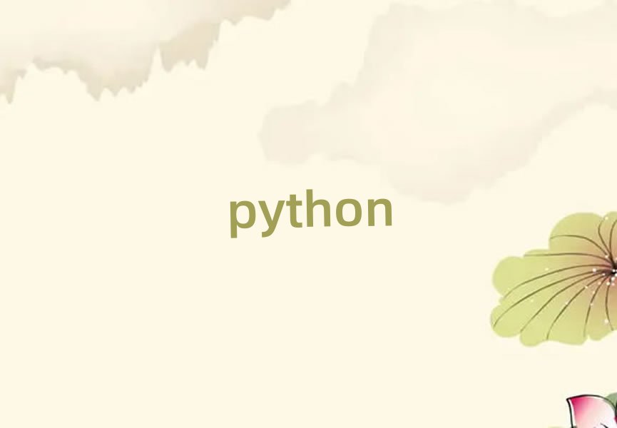 python