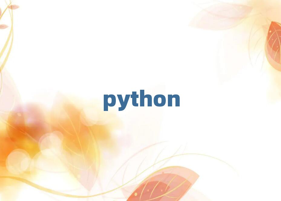 python