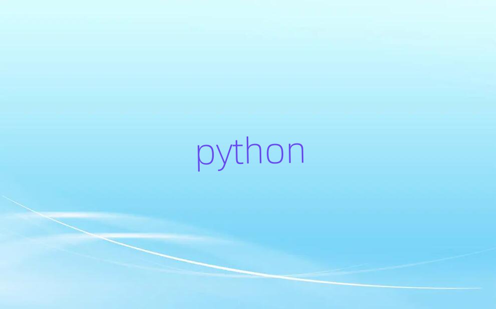 python